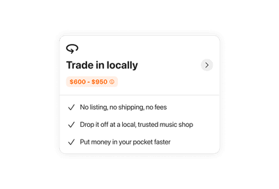 Trade in locally